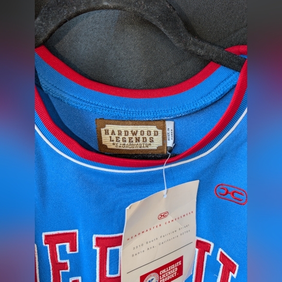 DePaul University Blue Demons Mark Aguirre Hardwood Legends Jersey - Picture 2 of 5